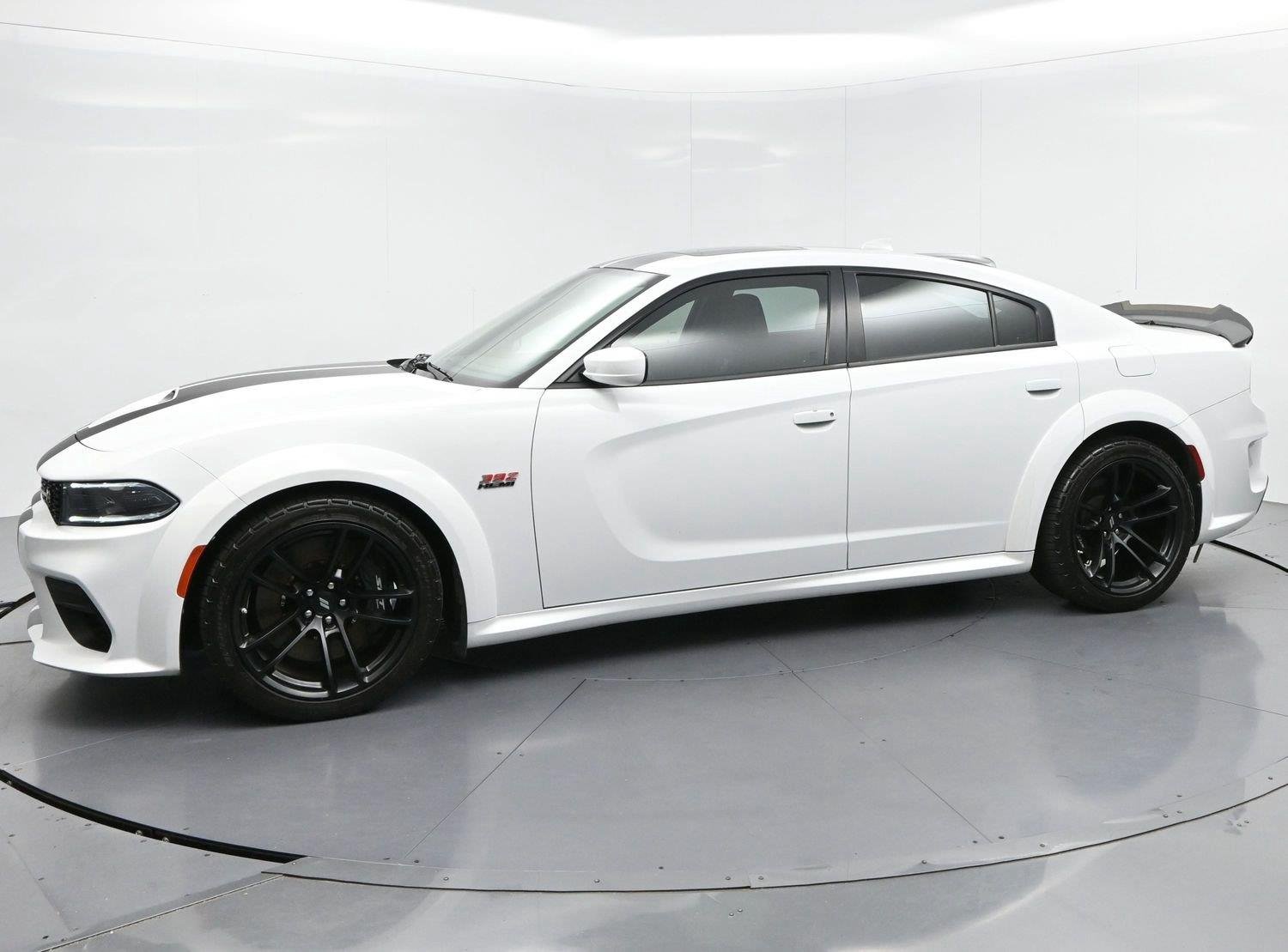 Used 2022 White Knuckle Clearcoat Dodge Scat Pack Widebody image 4