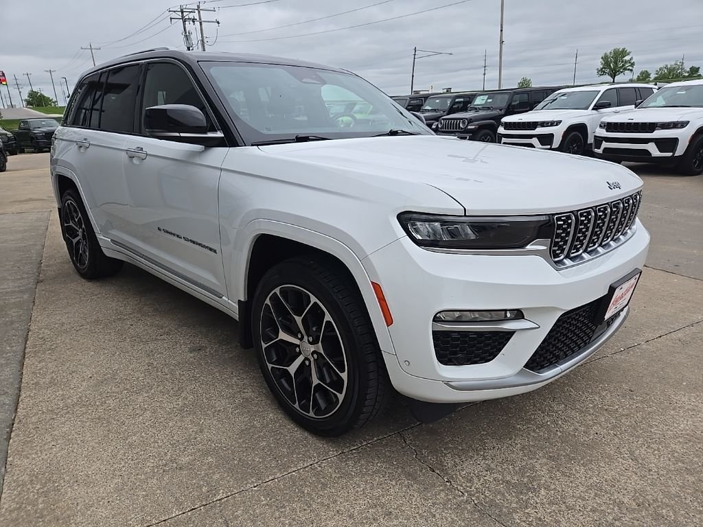 Used 2022 White Jeep Summit Reserve image 15