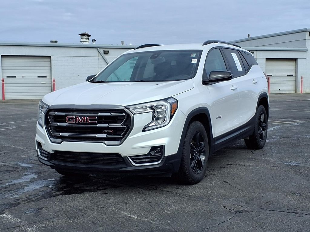 Certified 2022 GMC Terrain AT4 with VIN 3GKALYEV4NL267994 for sale in Kansas City