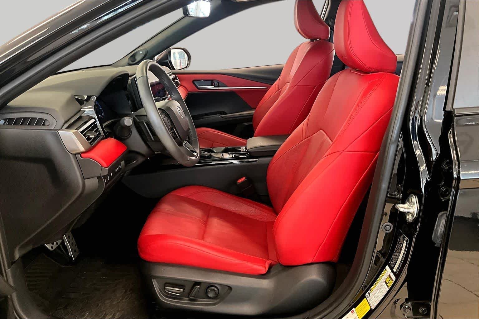 Used 2025 Midnight Black Metallic Toyota XSE image 7