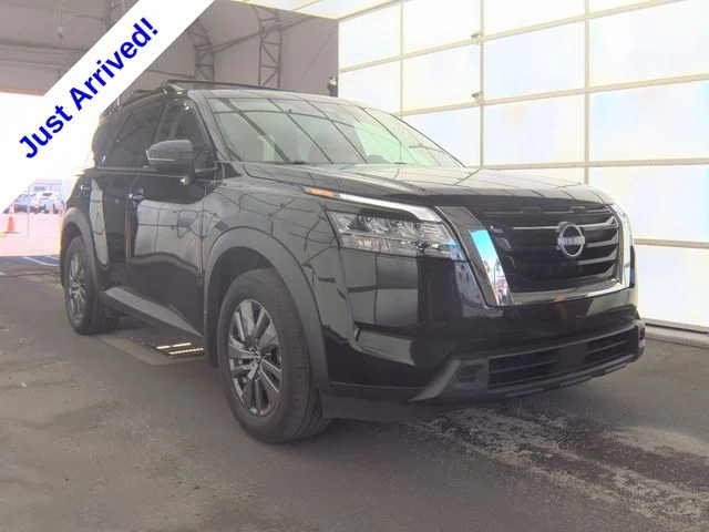 Used 2022 Black Nissan SV image 2