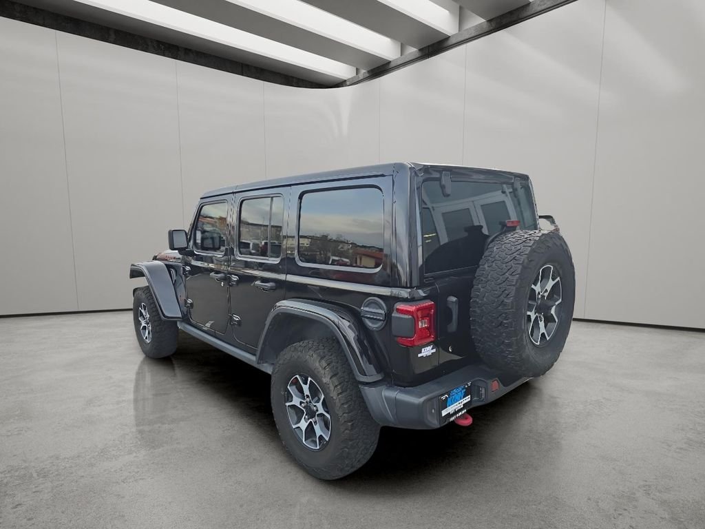 Used 2020 Black Clearcoat Jeep Rubicon image 3