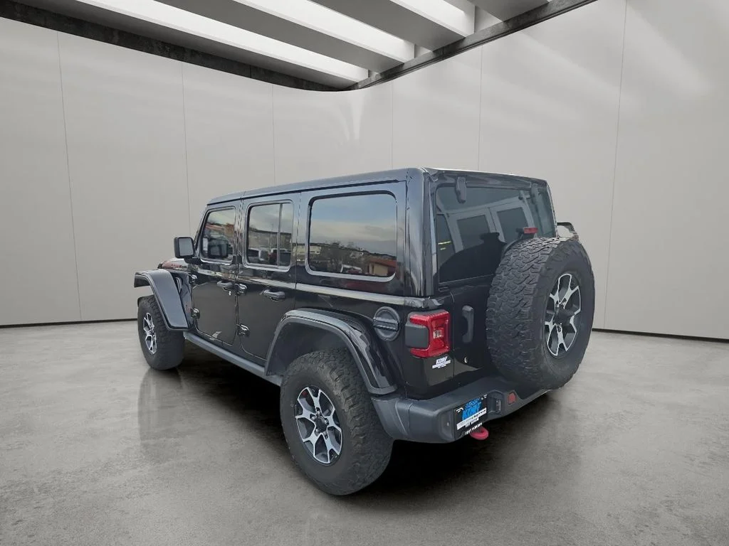 Used 2020 Black Clearcoat Jeep Rubicon image 3