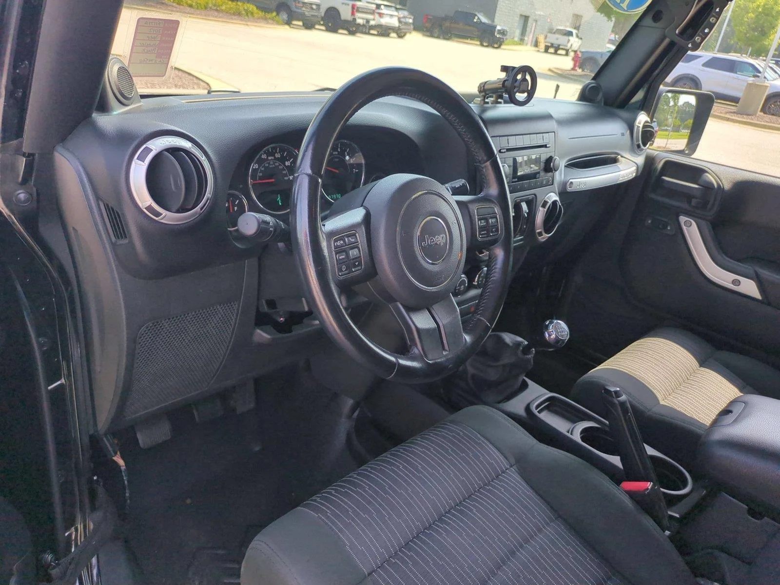 Used 2012 Black Jeep Sahara image 17