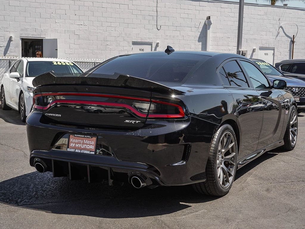 Used 2017 Pitch Black Clearcoat Dodge SRT 392 image 6
