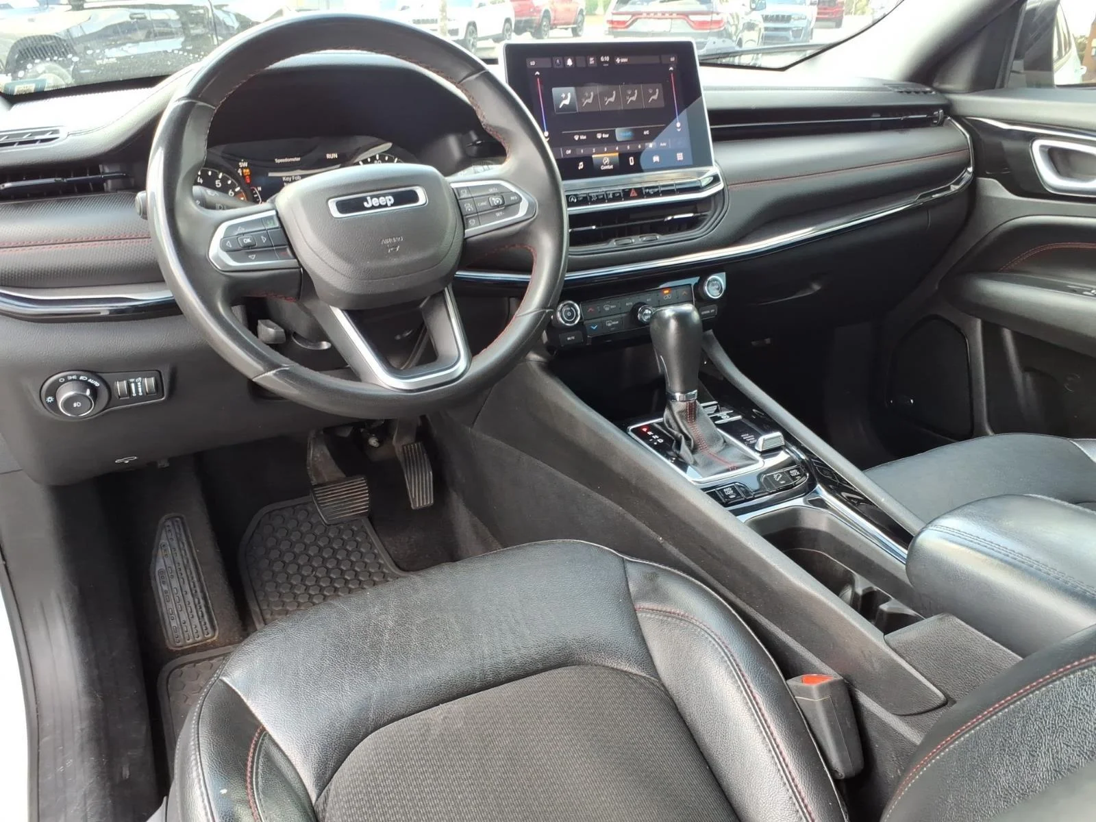 Used 2023 Bright White Clearcoat Jeep Trailhawk image 22