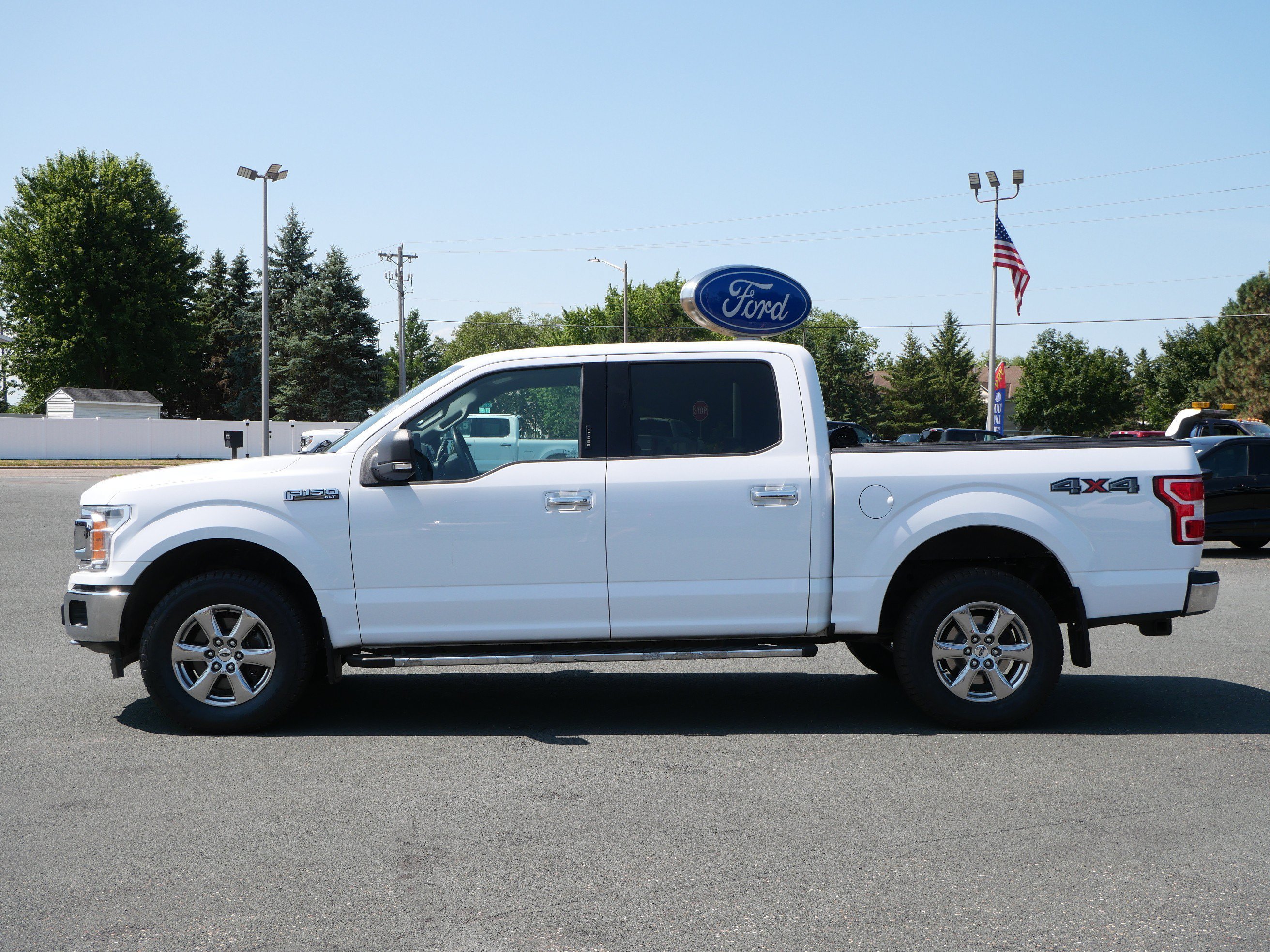 Used 2020 Ford F-150 XLT with VIN 1FTEW1E55LKD27047 for sale in Hastings, Minnesota