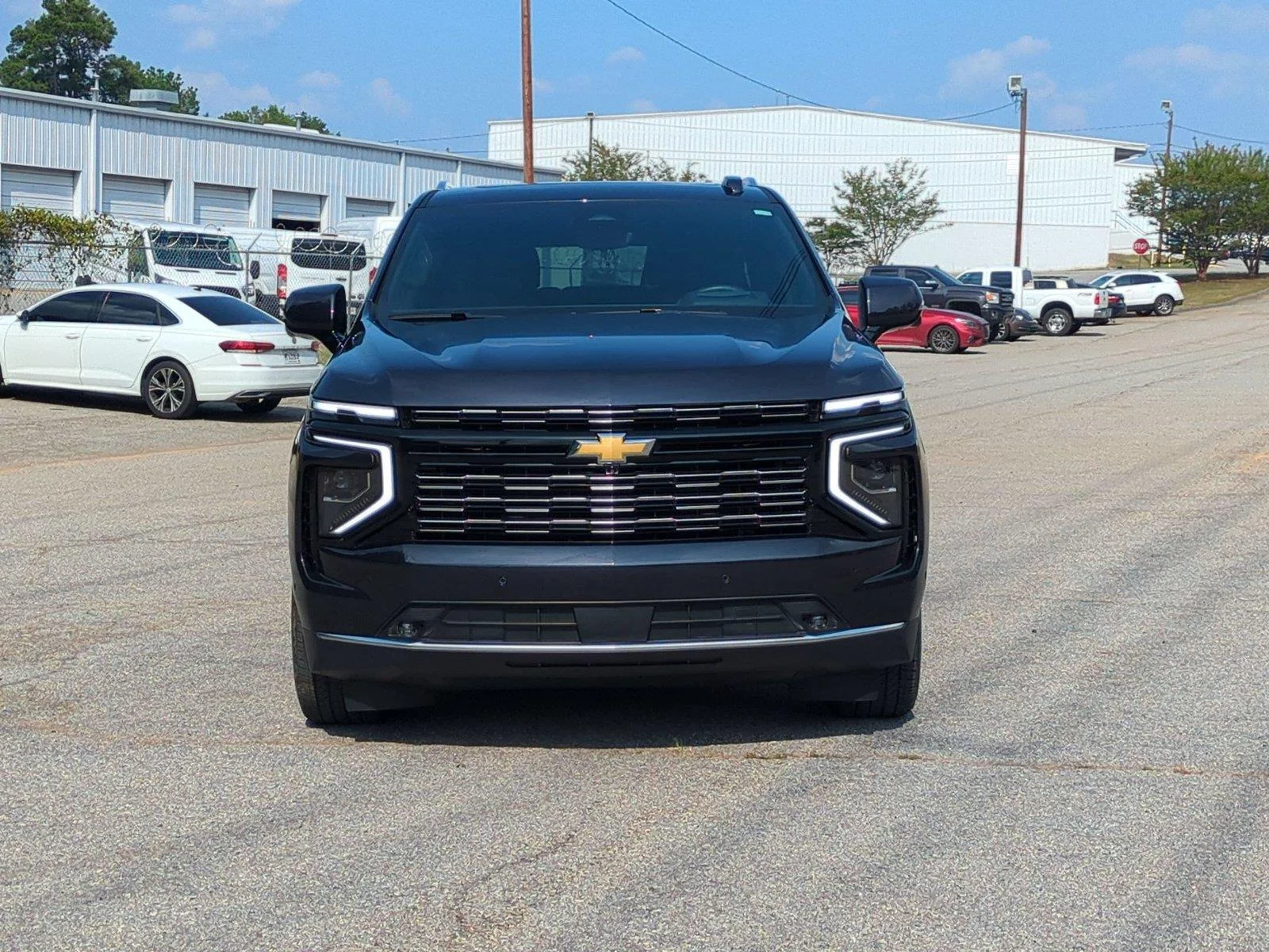 Used 2025 Lakeshore Blue Metallic Chevrolet High Country image 8