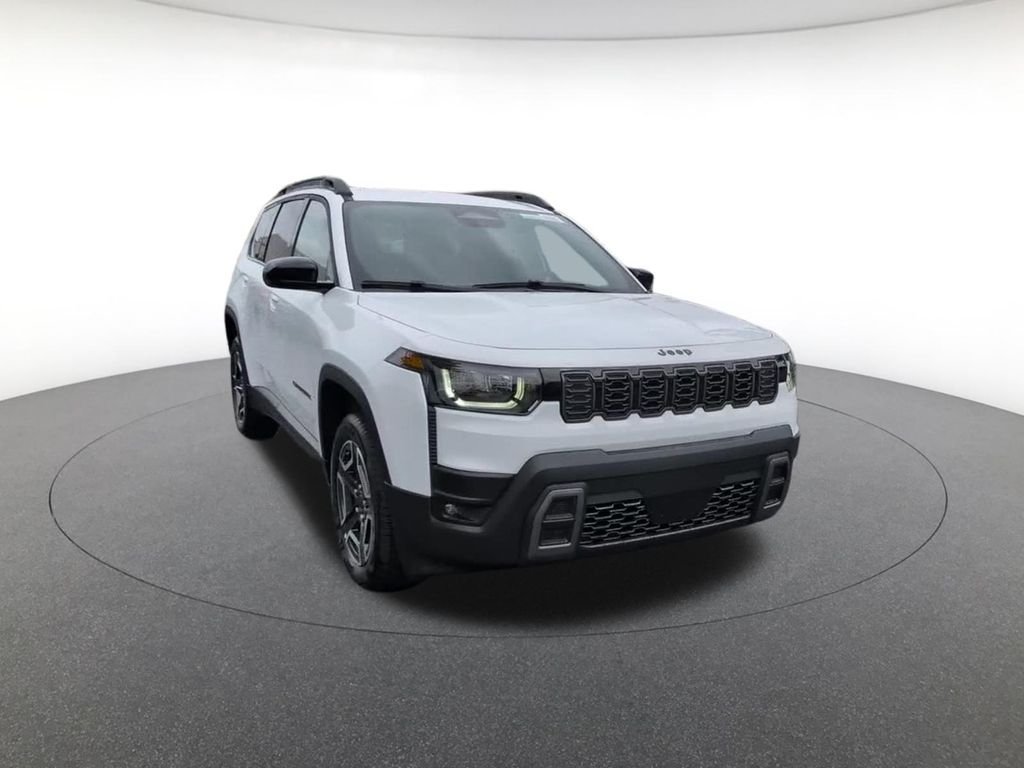 New 2026 Bright White Clear-Coat Exterior Paint Jeep Limited image 3