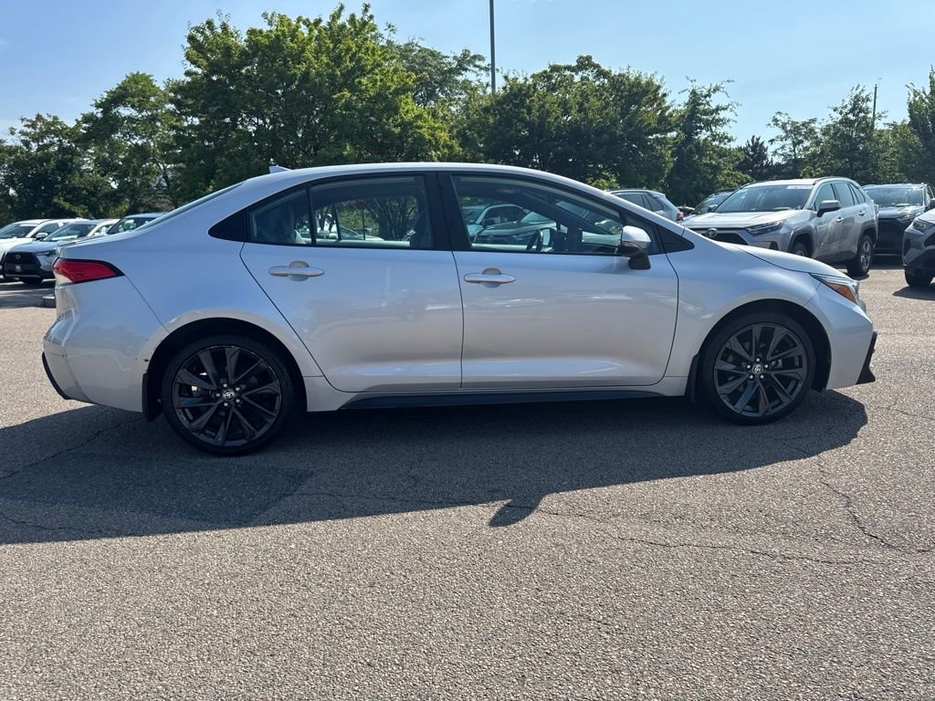 Certified Used 2023 Silver Toyota SE image 8