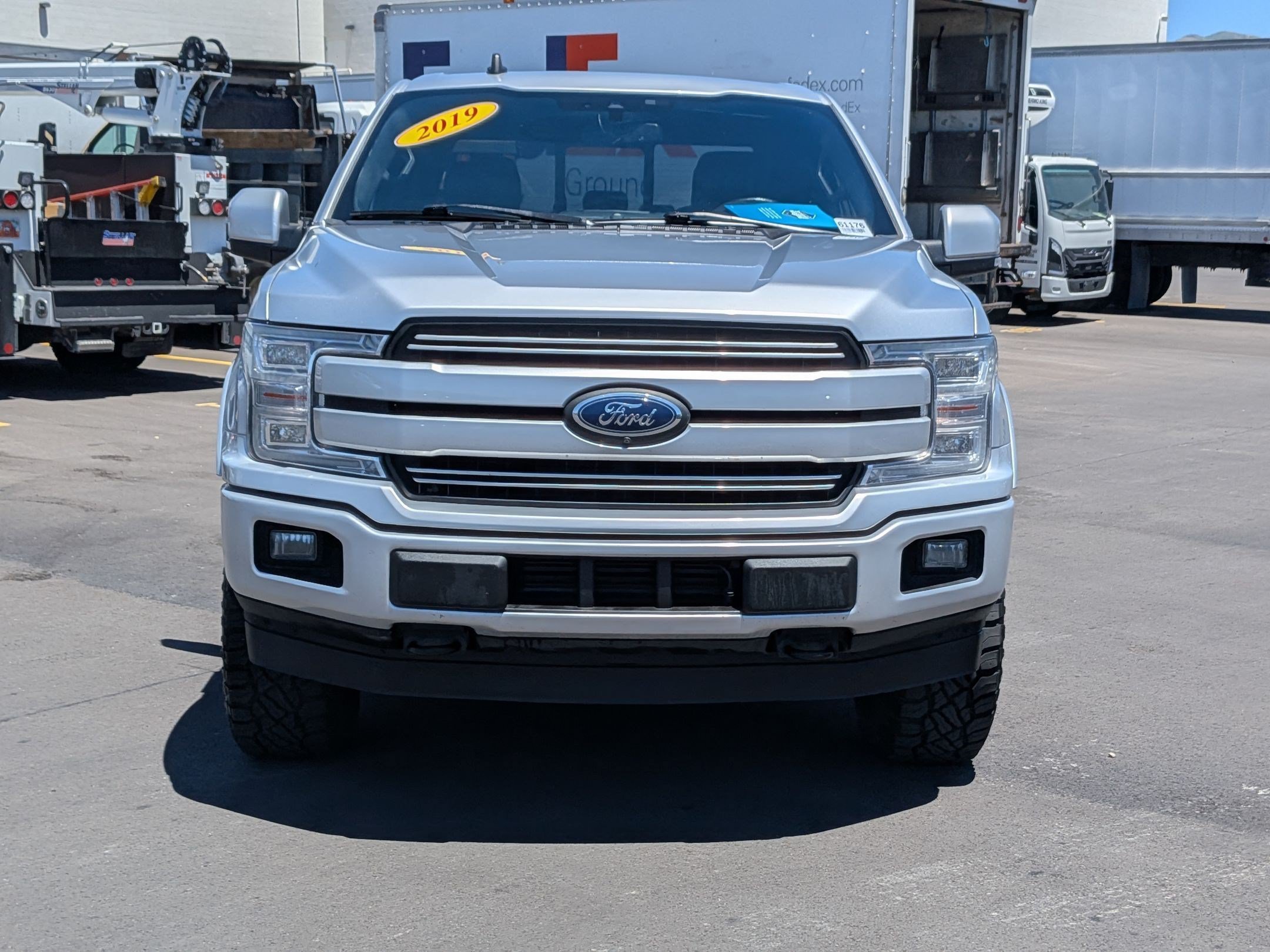 Used 2019 Ingot Silver Metallic Ford LARIAT image 8