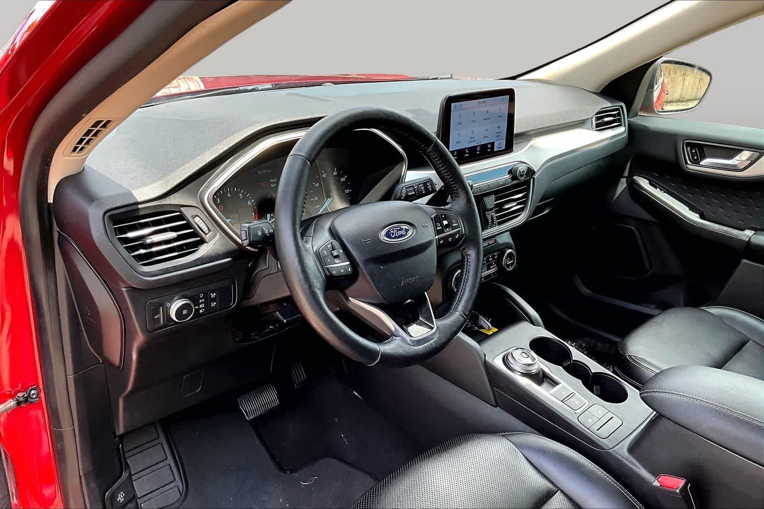 Certified Used 2020 Rapid Red Metallic Tinted Clearcoat Ford SEL image 18