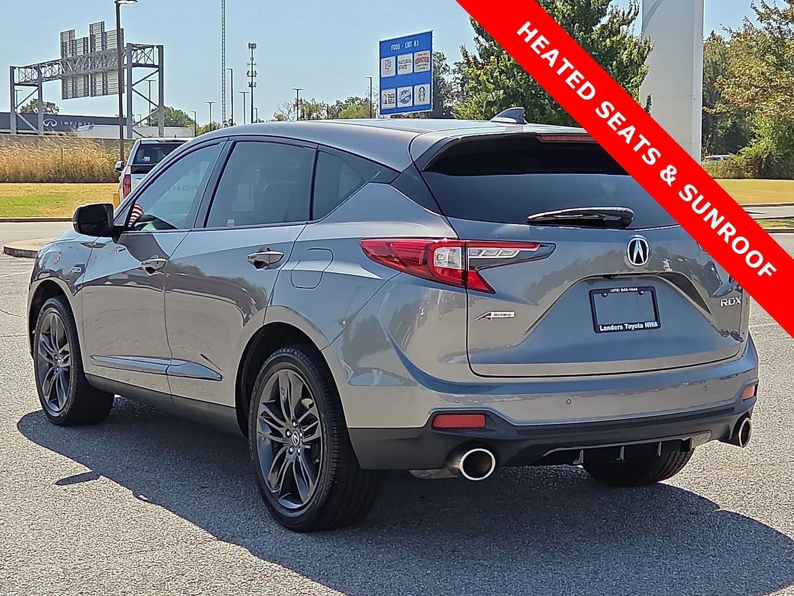 Used 2023 Liquid Carbon Metallic Acura w/A-Spec Package image 4