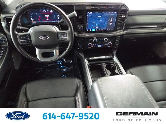 Used 2024 Antimatter Blue Metallic Ford Lariat image 19
