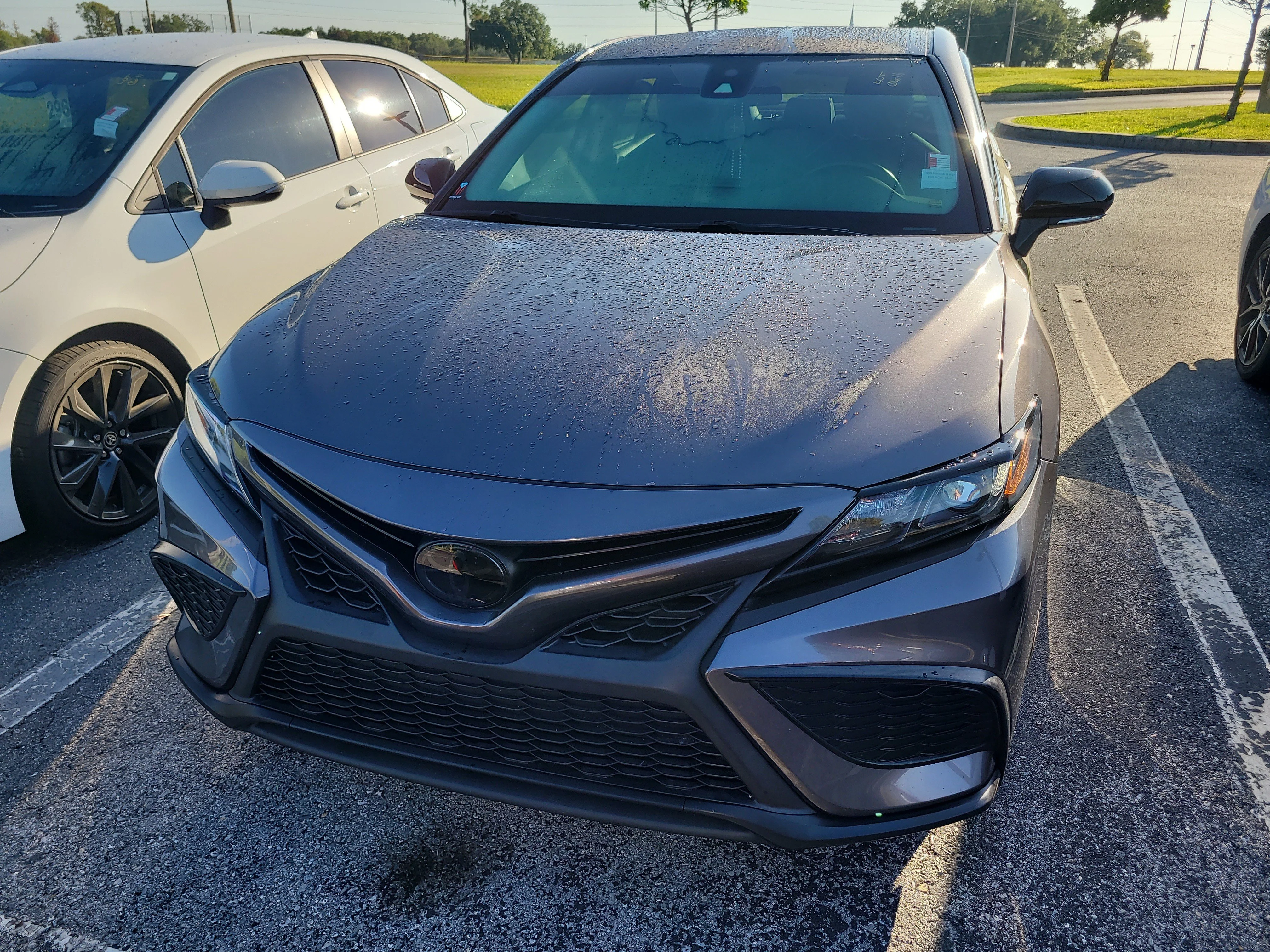 Used 2023 Predawn Gray Mica Toyota SE image 2