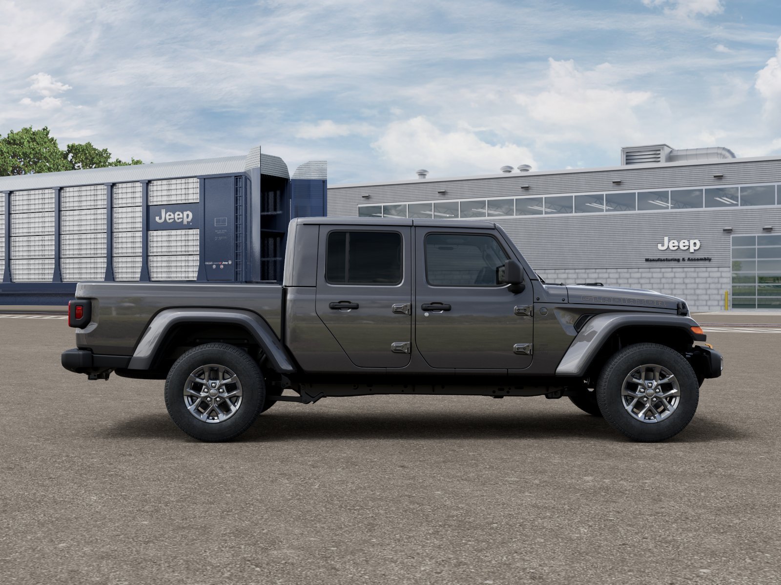 New 2026 Granite Crystal Metallic Clear-Coat Exterior Paint Jeep 85th Anniversary Edition image 12