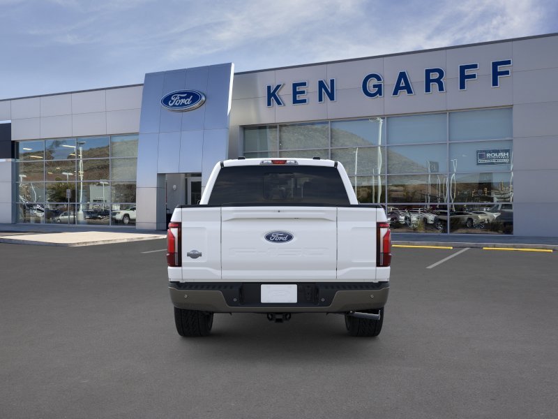 New 2026 Star White Metallic Tri-Coat Ford King Ranch image 5