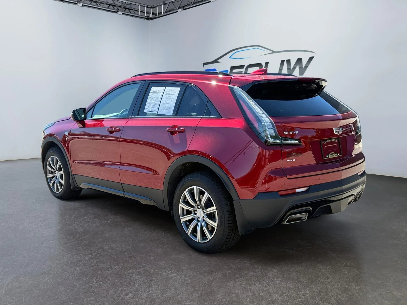 Used 2023 Radiant Red Tintcoat Cadillac AWD Sport image 5