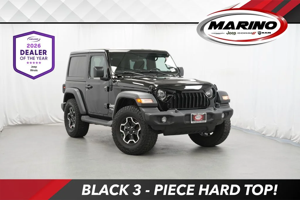 Certified Used 2020 Black Jeep Sport S image 1