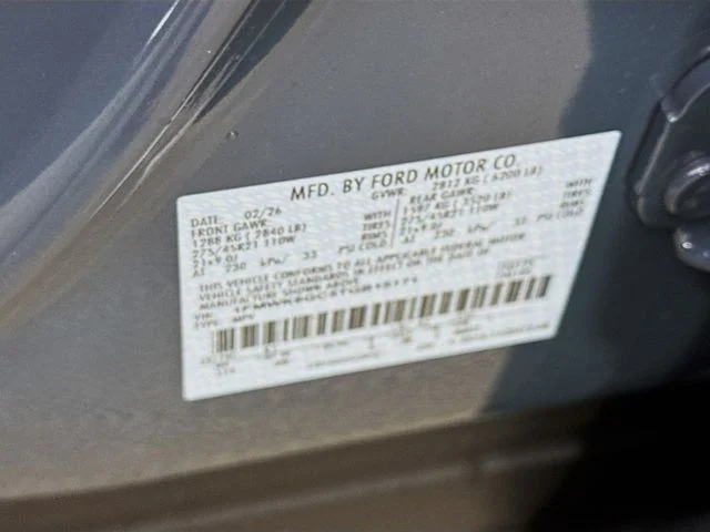 New 2026 Vapor Blue Metallic Ford ST image 35
