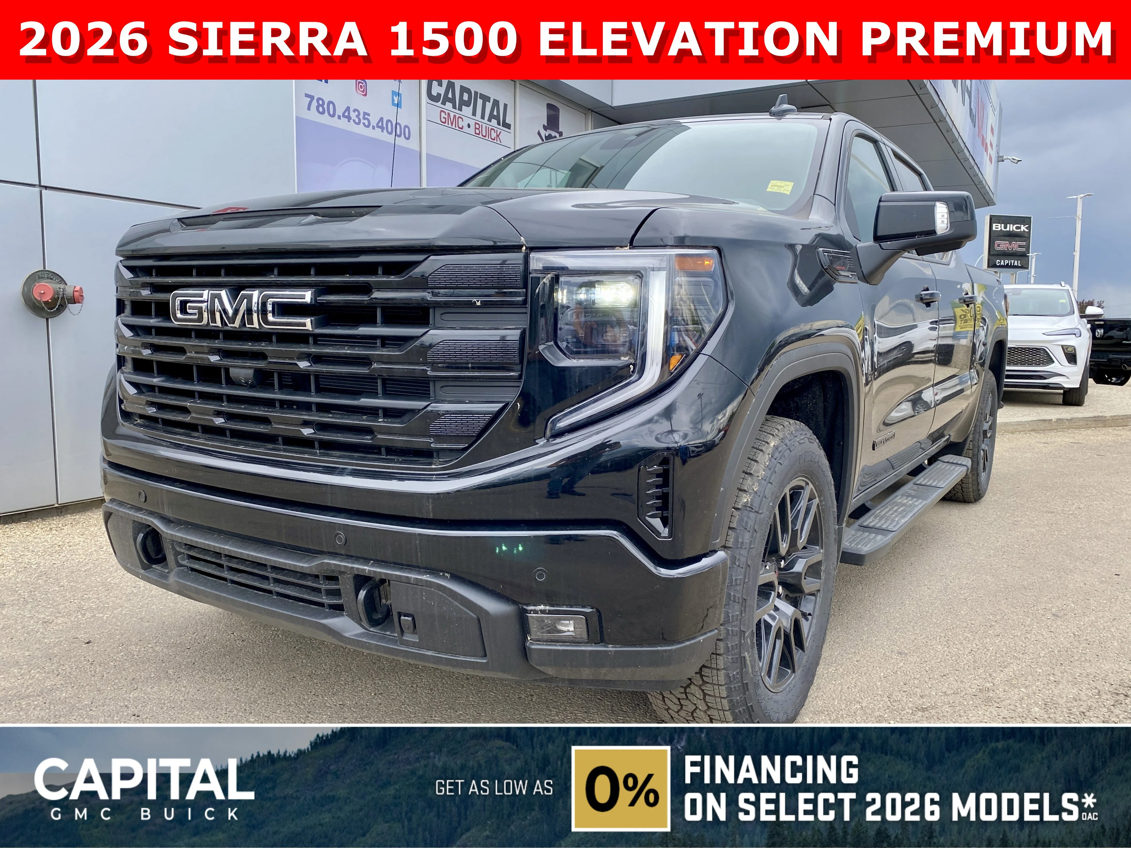 New 2026 ONYX BLACK GMC Elevation image 1