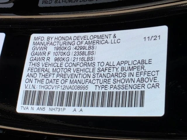 Used 2022  Honda LX image 31