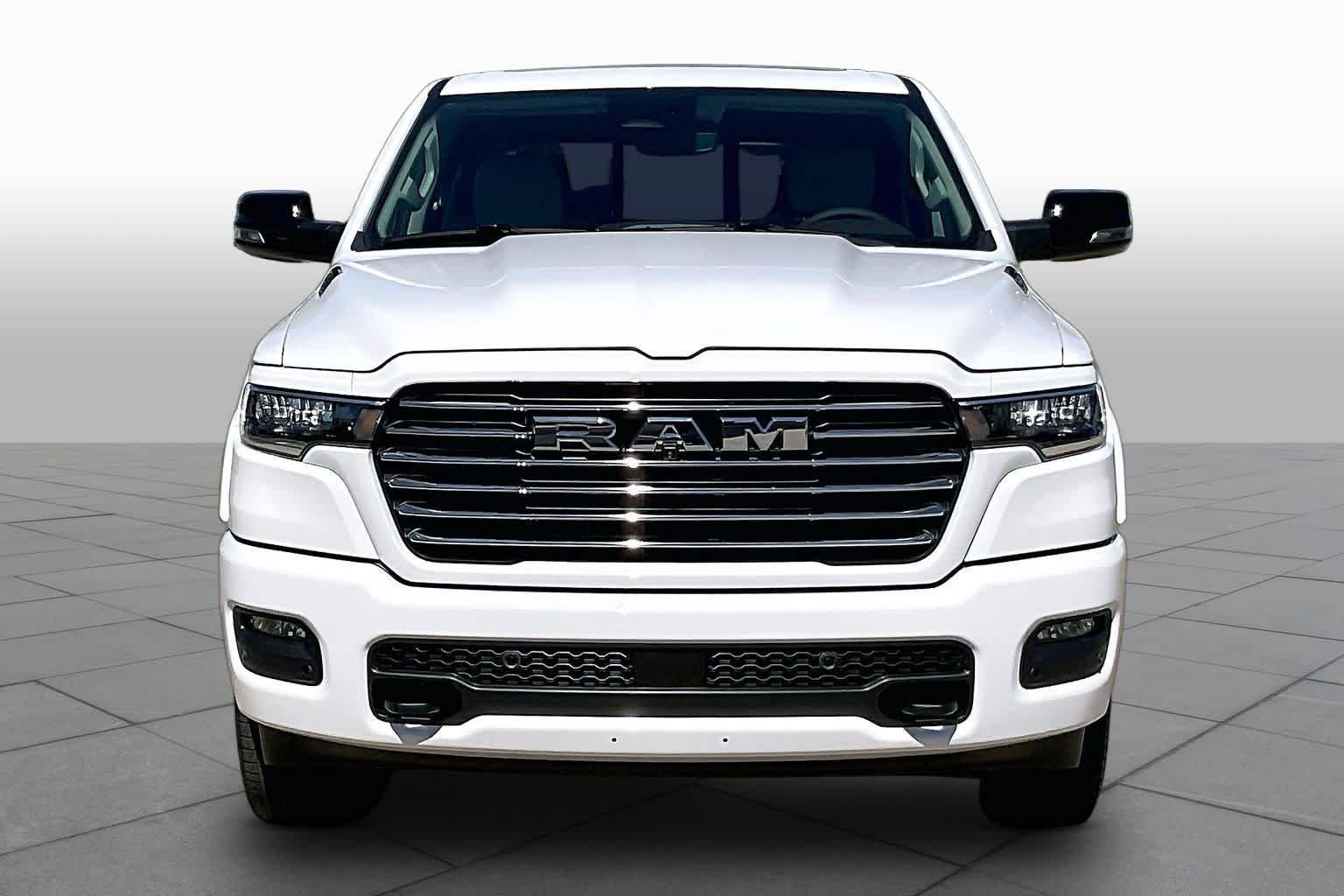 New 2027 Bright White Clear-Coat Exterior Paint RAM Laramie image 3