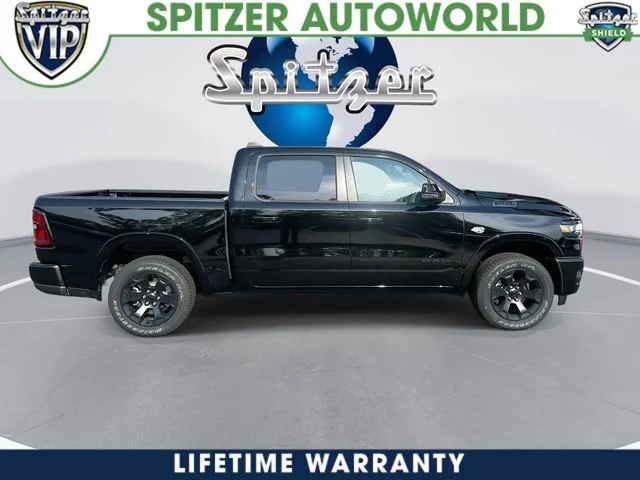 New 2026 Diamond Black Crystal Pearl-Coat Exterior Paint RAM Big Horn/Lone Star image 10
