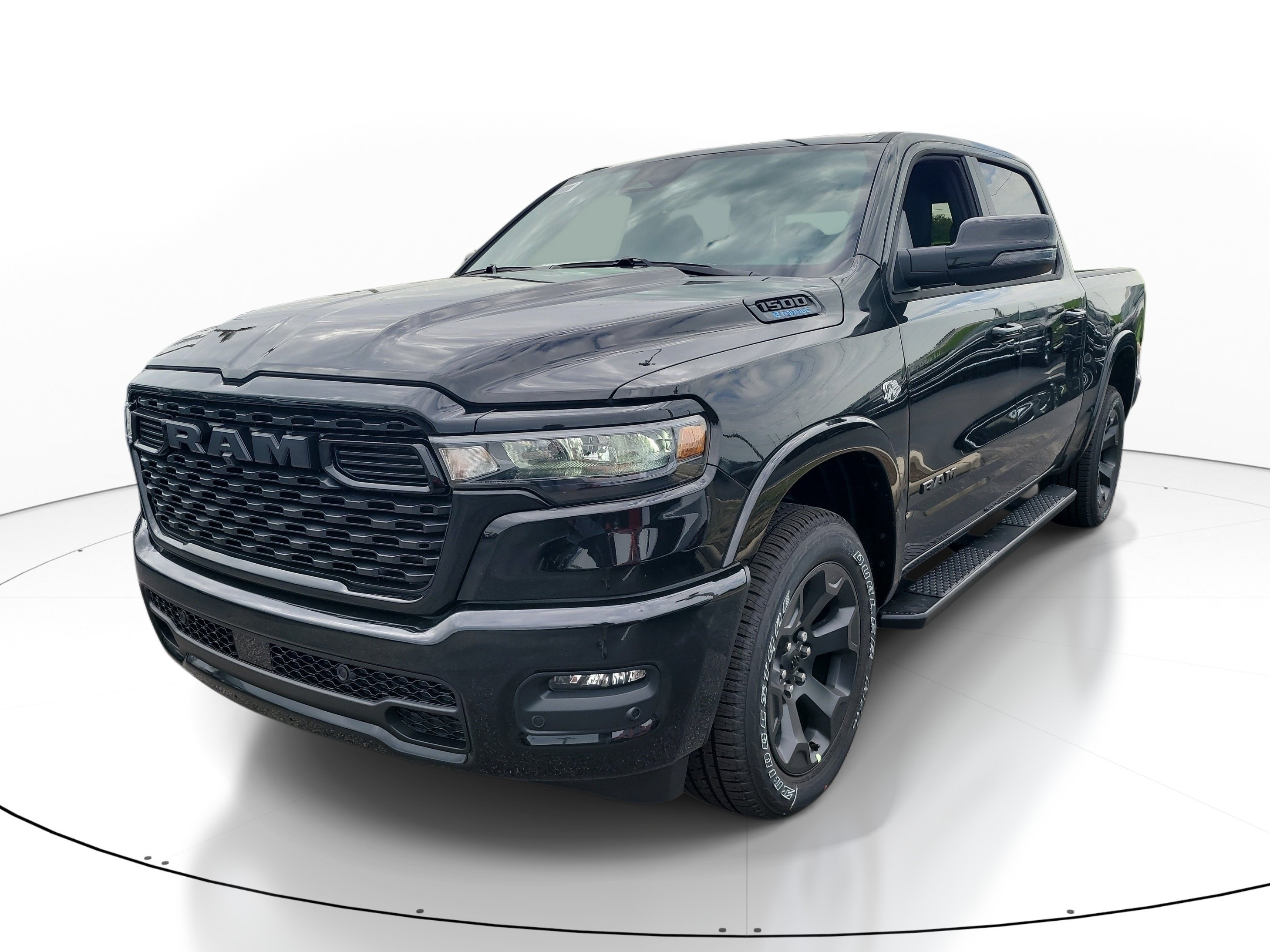 New 2026 Diamond Black Crystal Pearl-Coat Exterior Paint RAM Big Horn image 4
