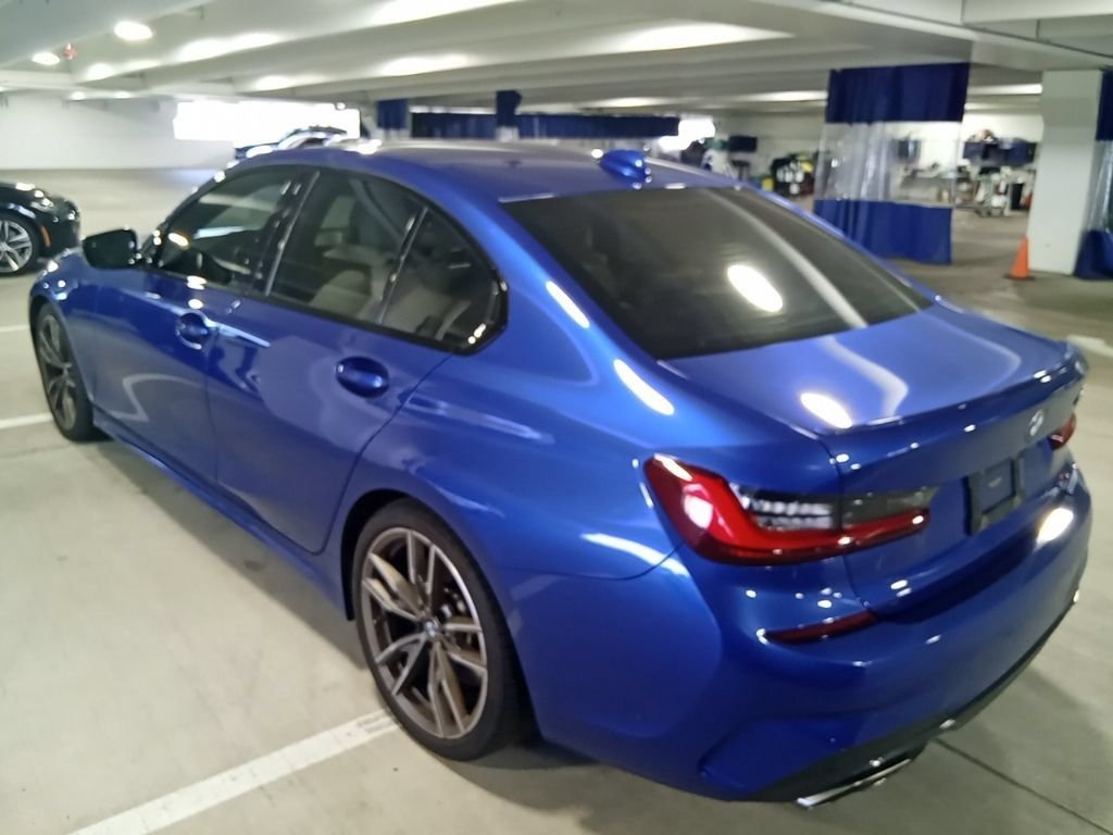 Used 2022 Blue Metallic BMW M340i image 7