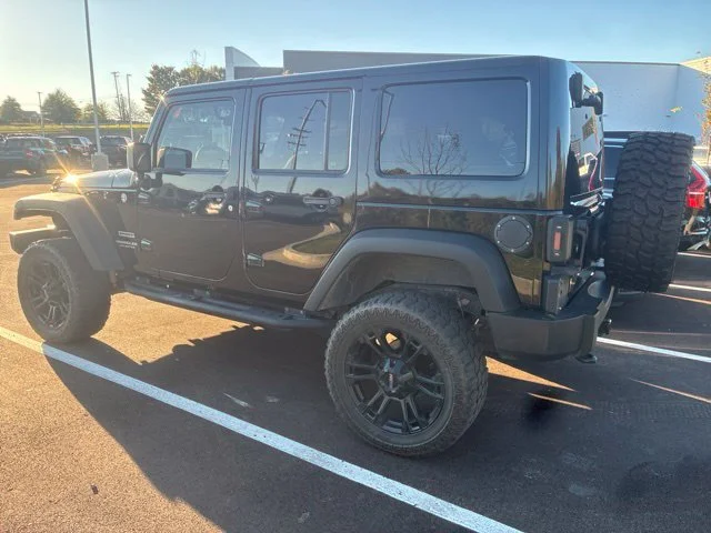 Used 2015 Black Jeep Unlimited Sport image 5
