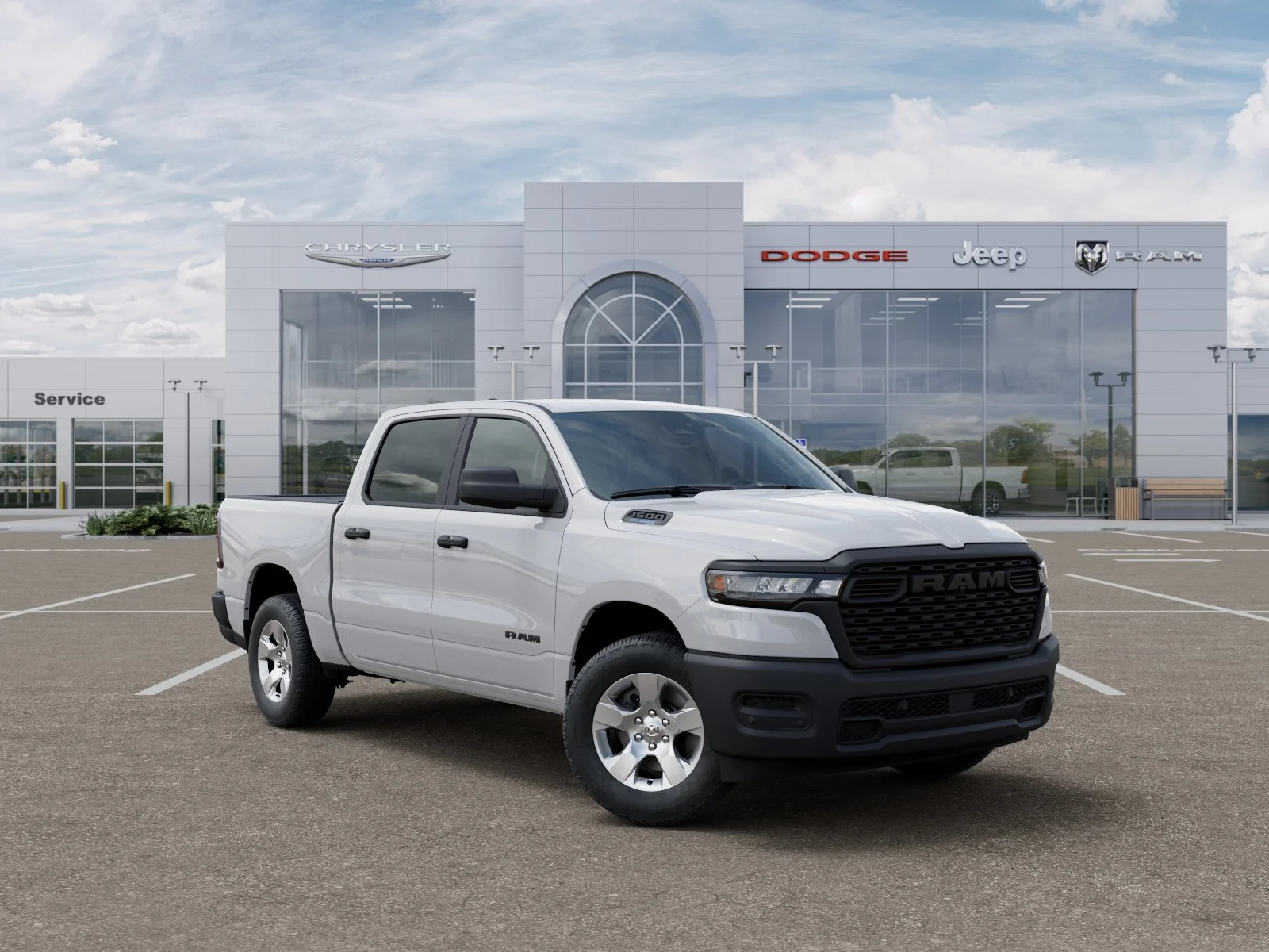 New 2026 Bright White Clearcoat RAM Tradesman image 37