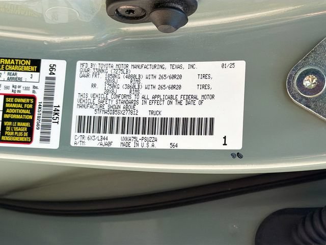 Used 2025 Lunar Toyota 1794 Edition image 44