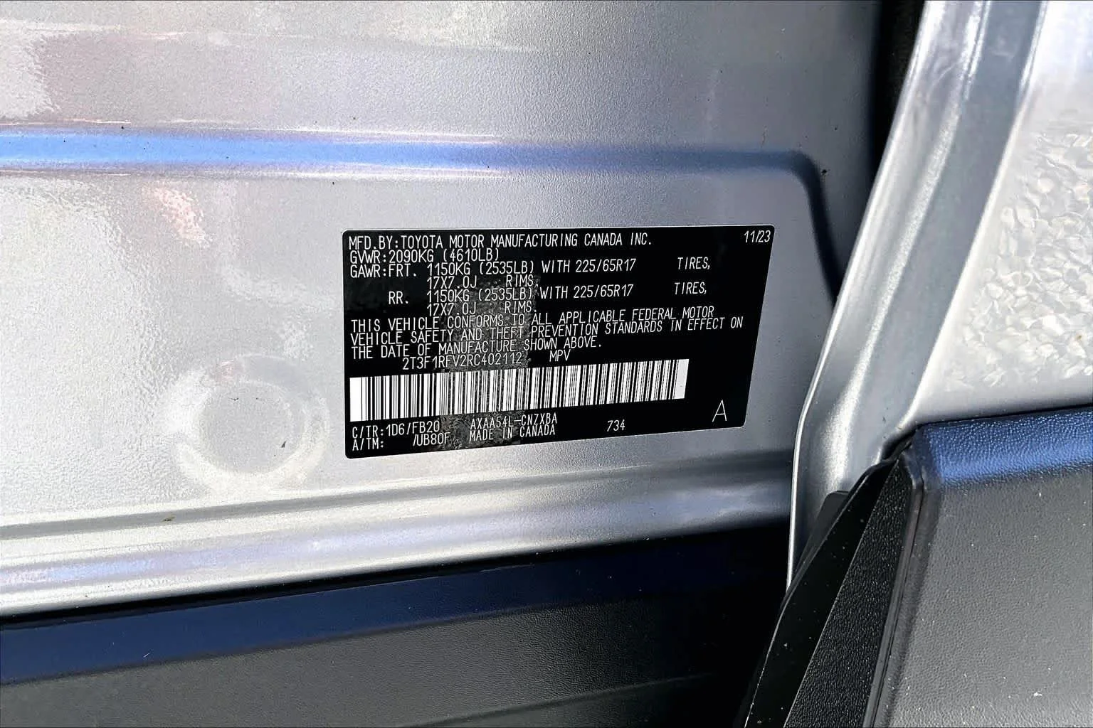 Certified Used 2024 Silver Sky Metallic Toyota LE image 37