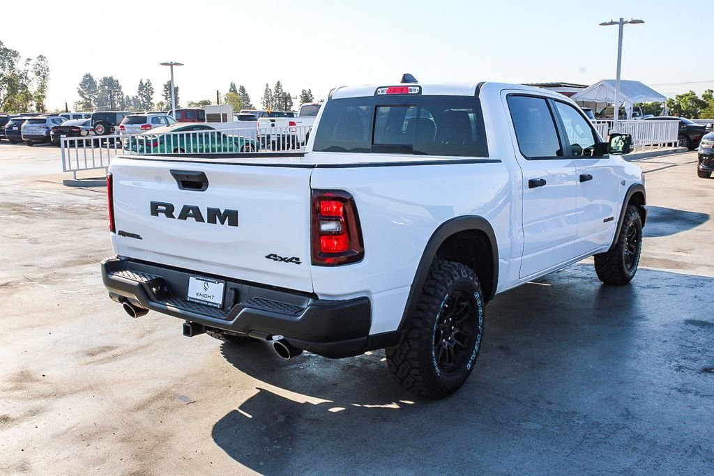 New 2026 Bright White Clearcoat Ram Rebel image 8