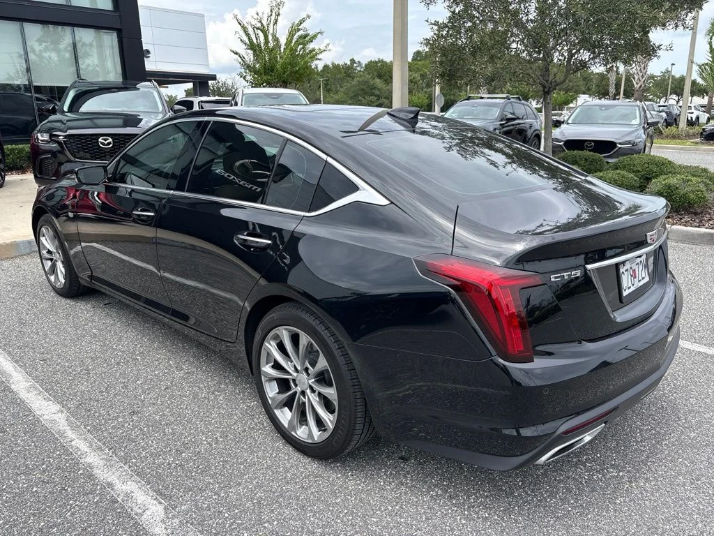 Used 2024 Black Cadillac Premium Luxury image 2