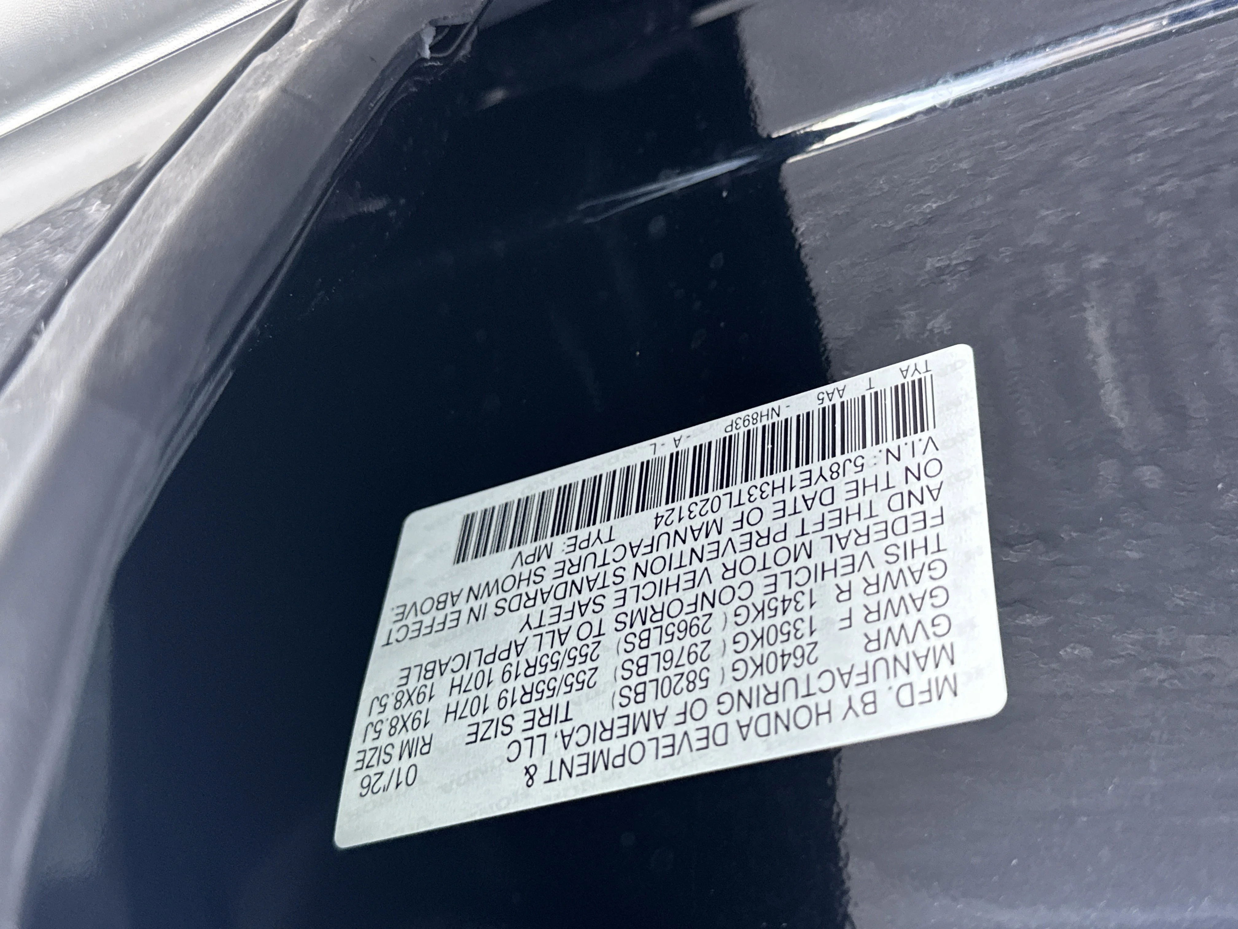 New 2026 Majestic Black Pearl Acura  image 28