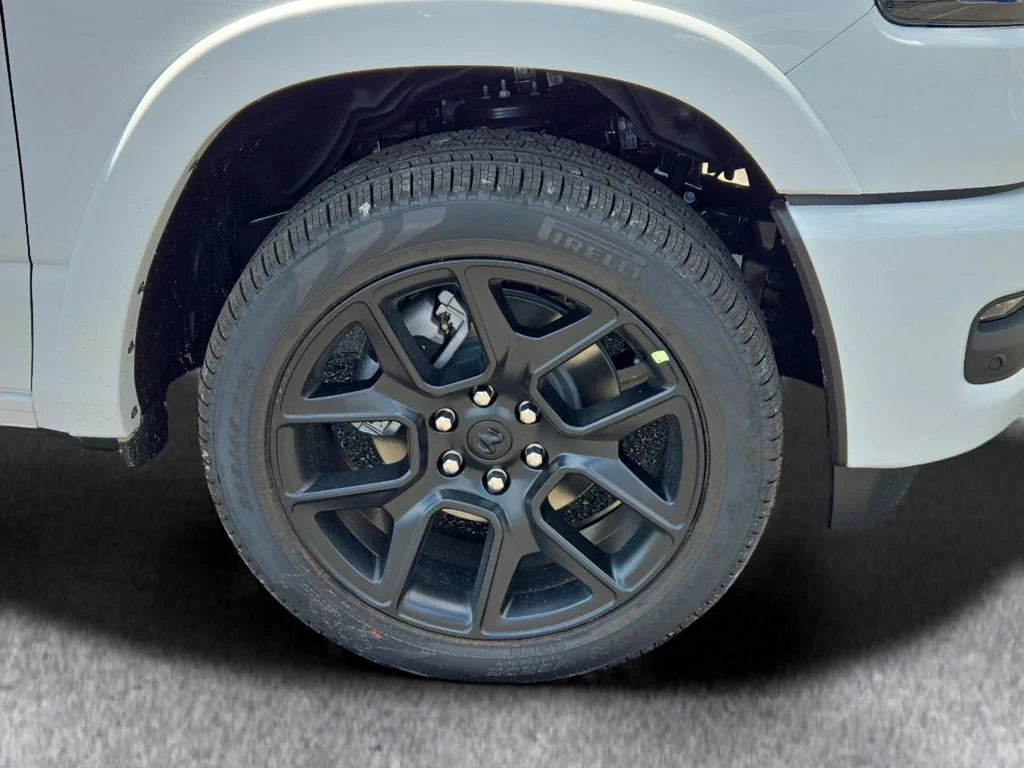 New 2026 Bright White Clear-Coat Exterior Paint RAM Laramie image 4