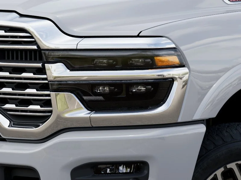 New 2026 Bright White Clear-Coat Exterior Paint RAM Longhorn image 8