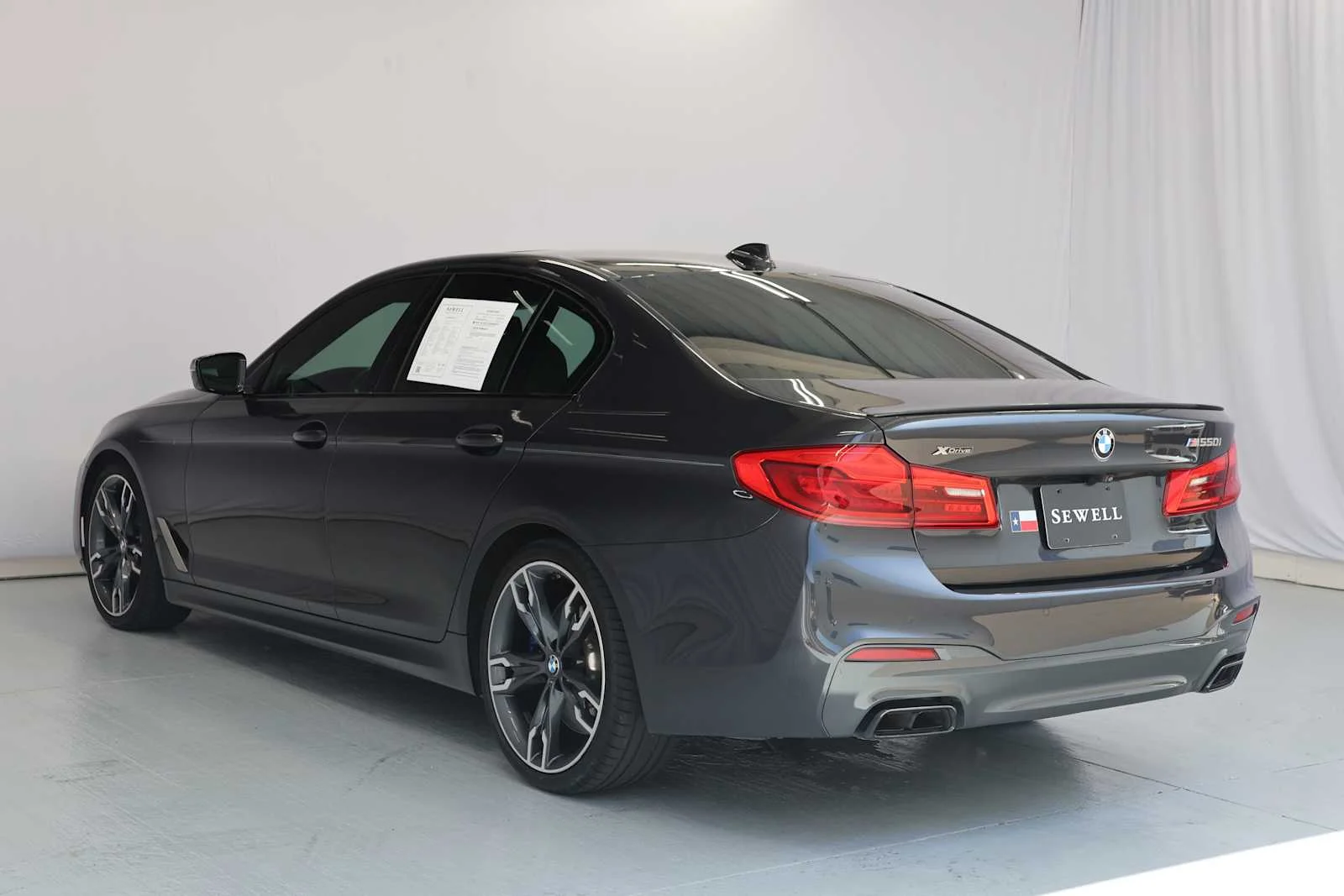 Used 2020 Dark Graphite Metallic BMW M550i xDrive image 8