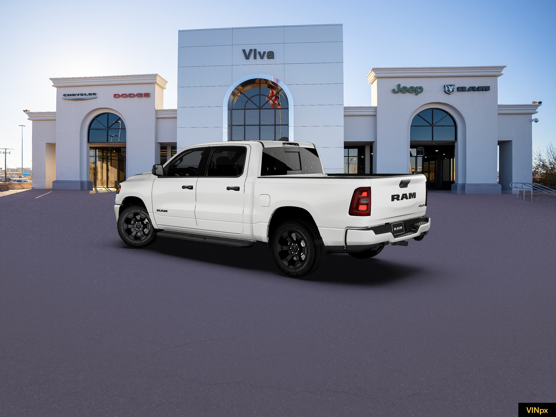New 2027 Bright White Clearcoat RAM  image 4