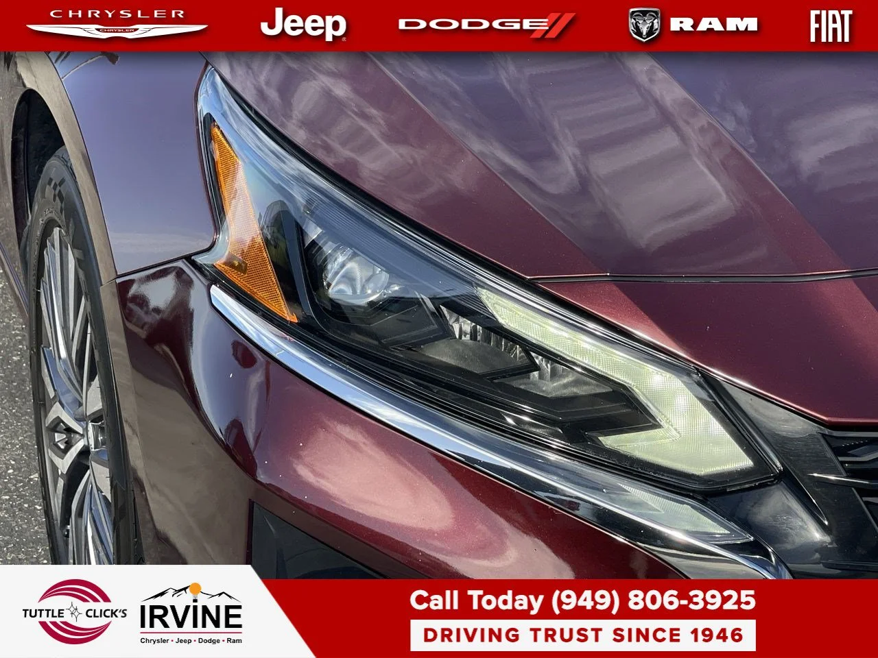 Used 2025 Garnet Pearl Metallic Nissan SV image 16
