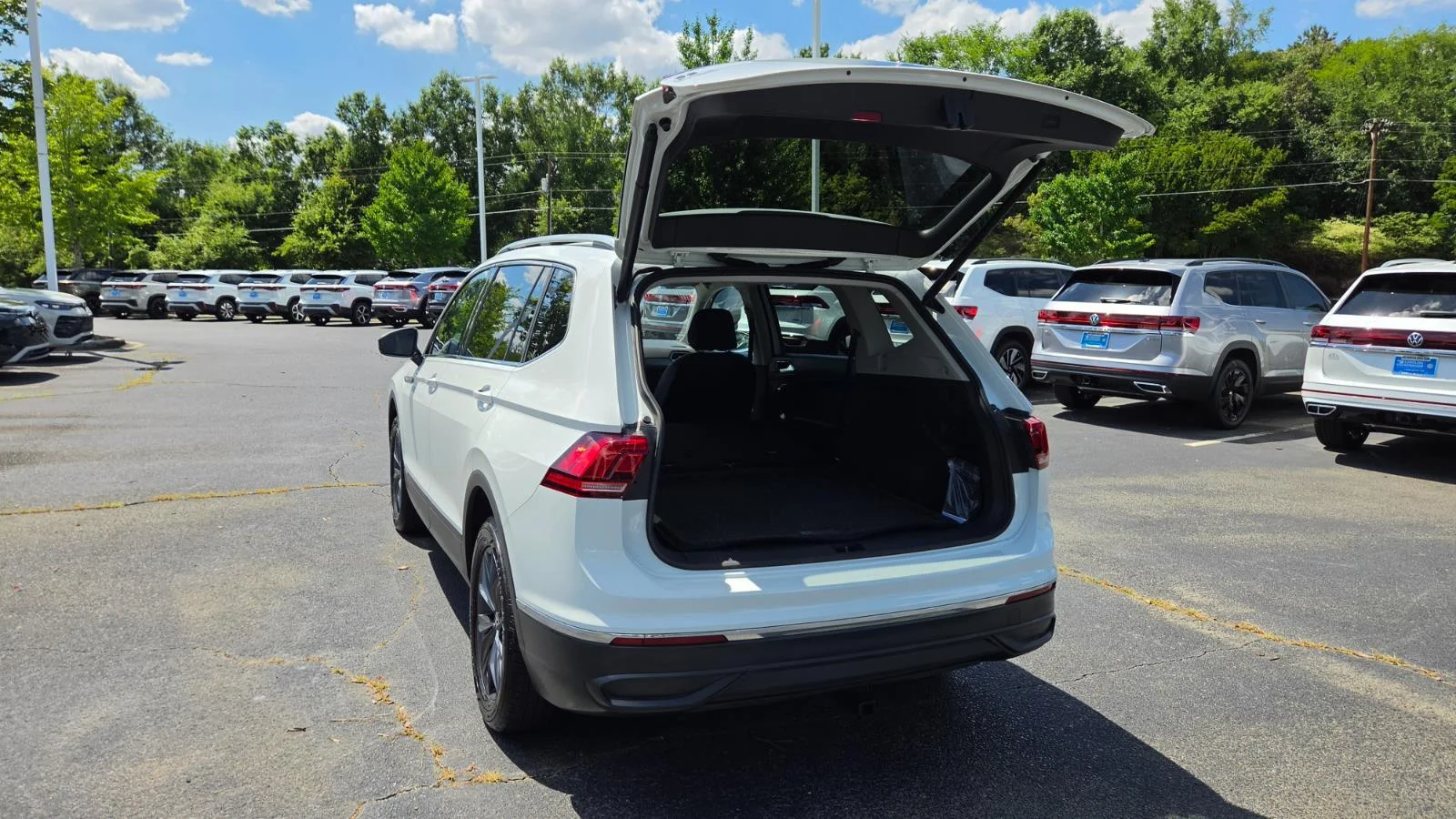 Certified Used 2024 Pure White Volkswagen SE image 61