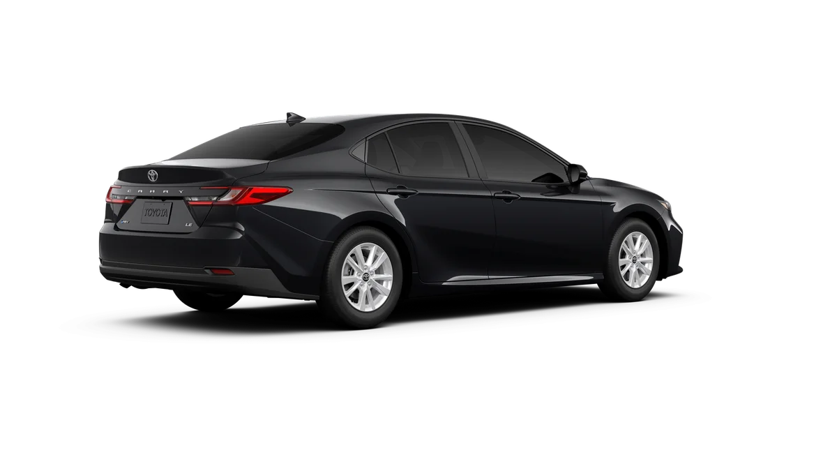New 2026 Midnight Black Metallic Toyota LE image 10