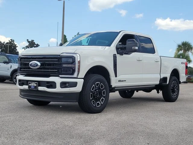 New 2026 White Metallic Ford Platinum image 33