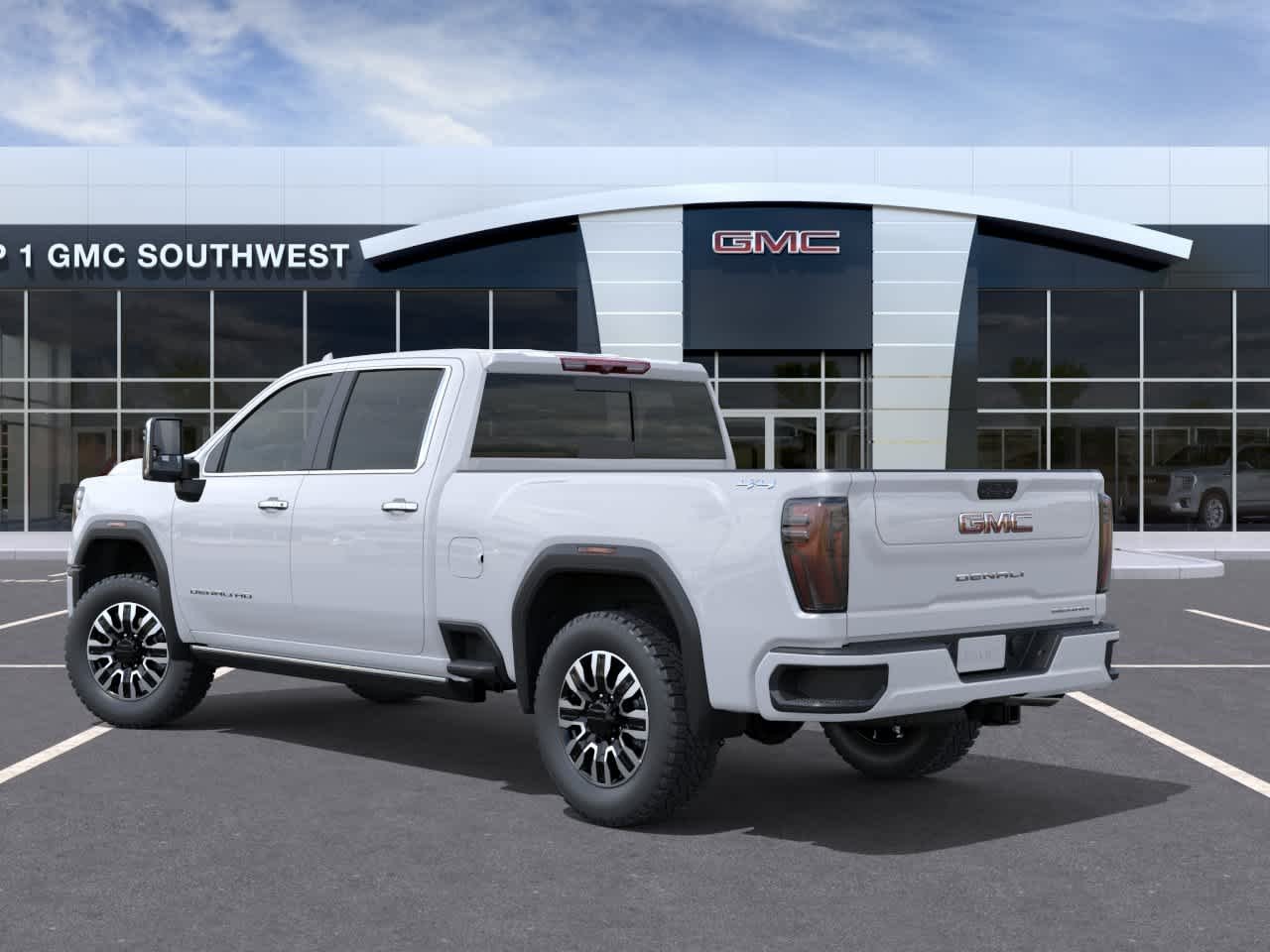 New 2026 Glacier White Tricoat GMC Denali Ultimate image 3