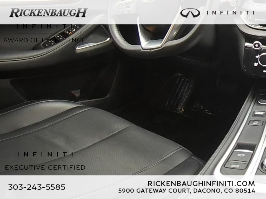 Certified Used 2023 Black INFINITI LUXE image 23