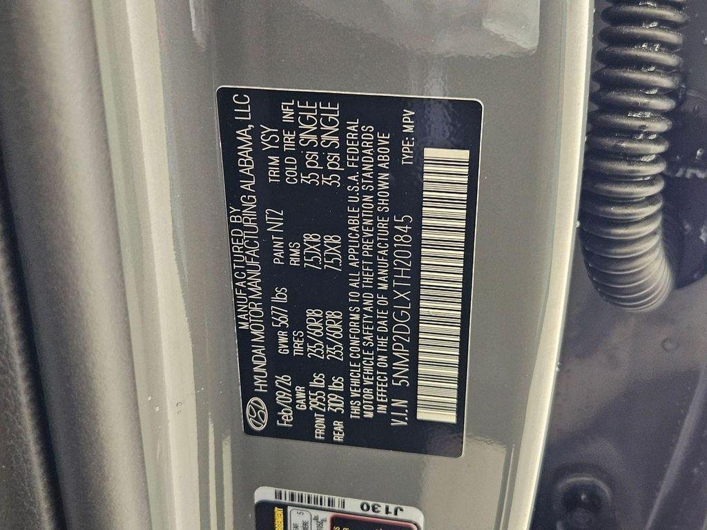 New 2026 Gray Hyundai SEL AWD image 34