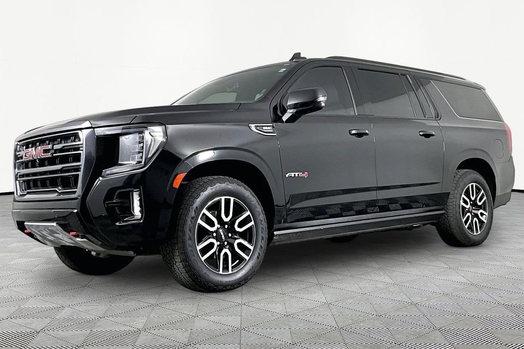 Used 2023 Black GMC AT4 image 1
