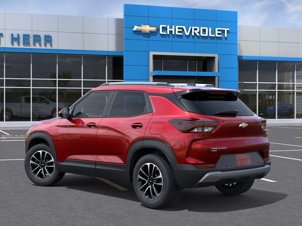 New 2026 Apex Red Chevrolet LT image 3